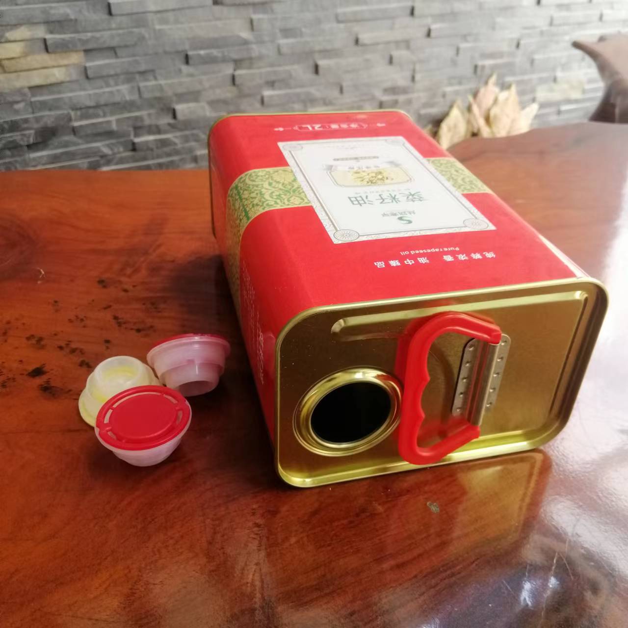 方形菜籽油鐵桶 菜籽油用什么鐵罐包裝好？